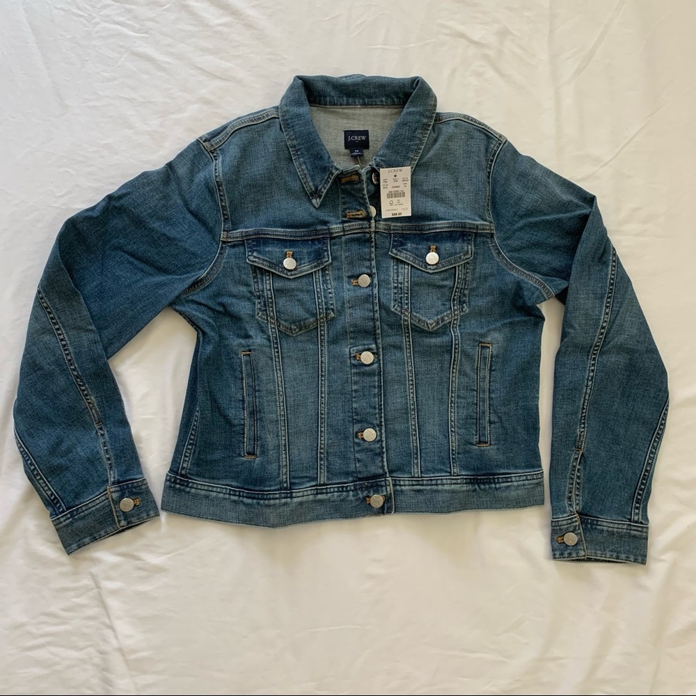 nwt jcrew jean jacket